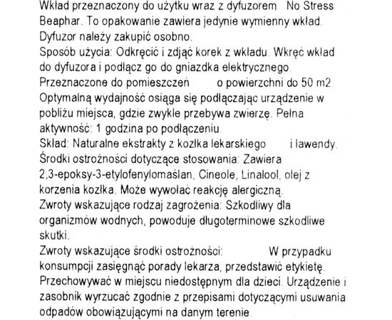 BEAPHAR PHEROMONE FOR CATS DIFFUSER - 30ML