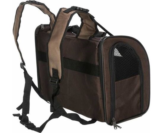 TRIXIE SHIVA TX-28871 PET CARRIER HANDBAG PET CARRIER BEIGE, BROWN