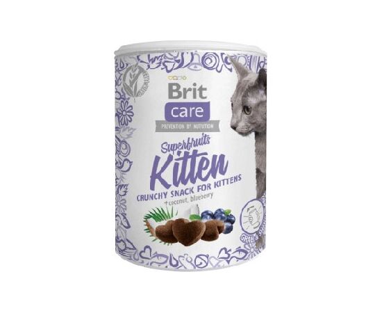 BRIT CARE CAT SNACK SUPERFRUITS KITTEN - CAT TREAT - 100 G