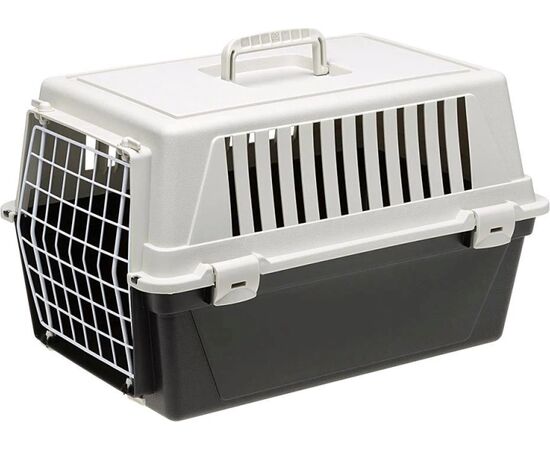 FERPLAST ATLAS 20 EL - PET CARRIER, GREY BLACK