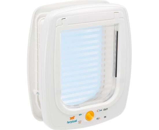 FERPLAST SWING 9 - DOOR FOR MEDIUM DOGS AND LARGE CATS, WHITE