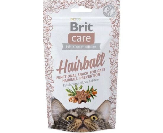 BRIT CARE CAT SNACK HAIRBALL - CAT TREAT - 50 G