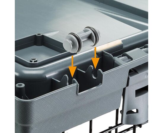 FERPLAST SUPERIOR 75 - DOG CAGE - 77 X 51 X 55 CM.