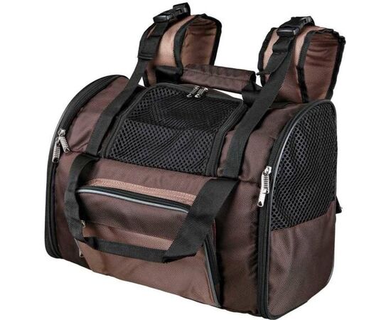 TRIXIE SHIVA TX-28871 PET CARRIER HANDBAG PET CARRIER BEIGE, BROWN