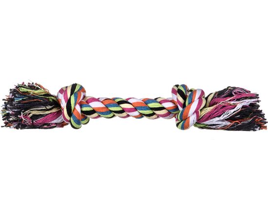 TRIXIE 3272 DOG PLAYING ROPE COLOR, 26 CM