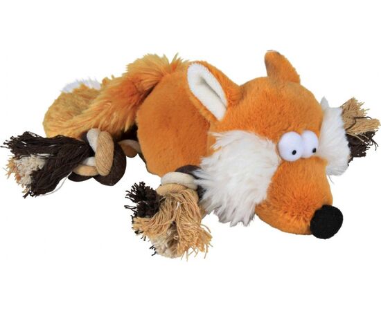 TRIXIE FOX TOY WITH ROPE 34 CM 35919