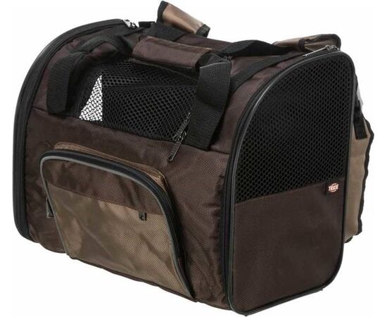 TRIXIE SHIVA TX-28871 PET CARRIER HANDBAG PET CARRIER BEIGE, BROWN