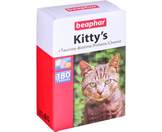 BEAPHAR KITTY'S MIX VITAMIN TABLETS FOR CATS - 180 PCS