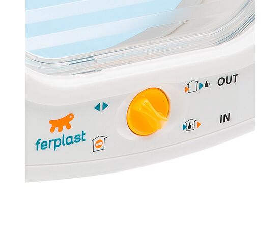 FERPLAST SWING 9 - DOOR FOR MEDIUM DOGS AND LARGE CATS, WHITE