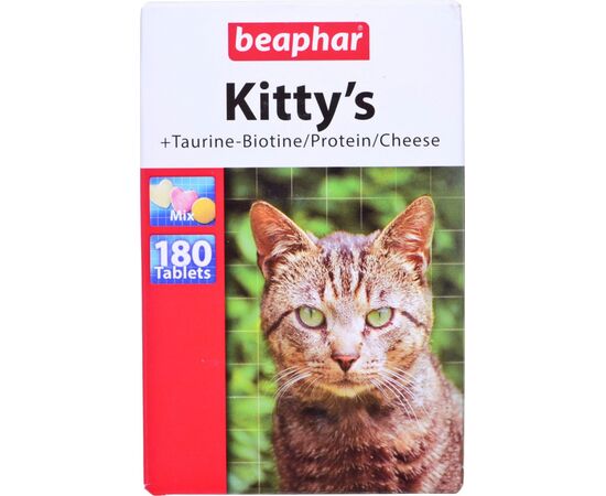 BEAPHAR KITTY'S MIX VITAMIN TABLETS FOR CATS - 180 PCS