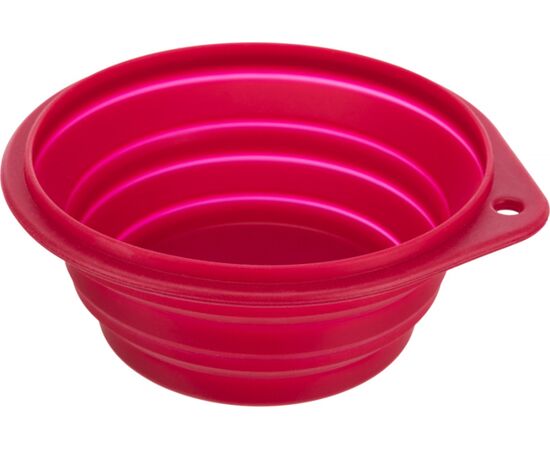 TRIXIE TX-25013 TRAVEL BOWL, SILICONE, FOLDABLE 2 L/22 CM DIAMETER