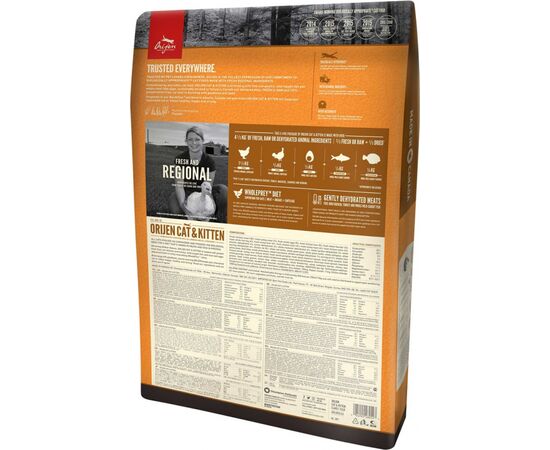 ORIJEN CAT & KITTEN CATS DRY FOOD 5.4 KG CHICKEN, TURKEY