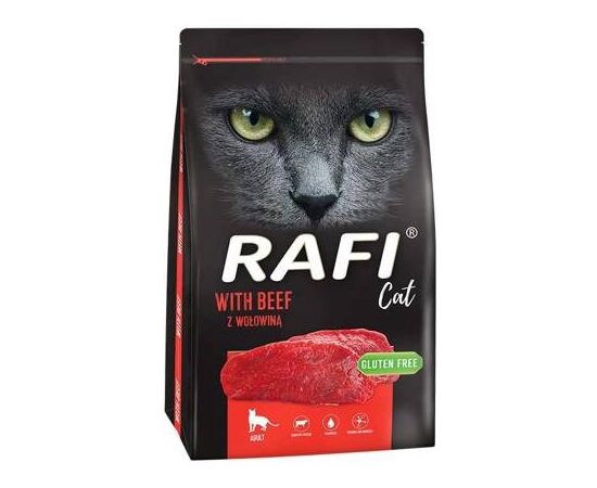DOLINA NOTECI RAFI CAT WITH BEEF - DRY CAT FOOD - 7 KG