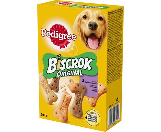 PEDIGREE BISCROCK ORIGINAL 500 G ADULT CHICKEN