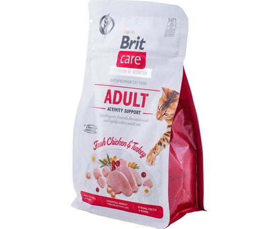 BRIT CARE GRAIN FREE ACTIVITY SUPPORT ADULT - DRY CAT FOOD - 400 G