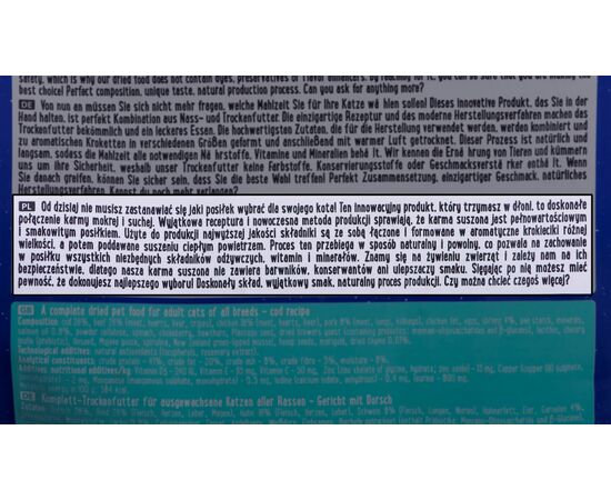 DOLINA NOTECI SUPERFOOD COD - DRY CAT FOOD - 1 KG