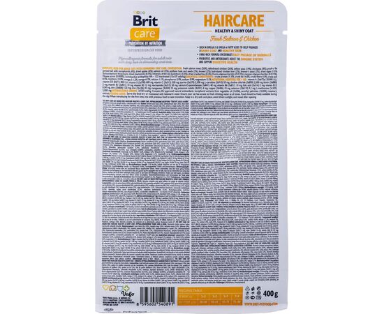 BRIT CARE GF HAIRCARE HEALTHY&SHINY DLA KOTA 400G