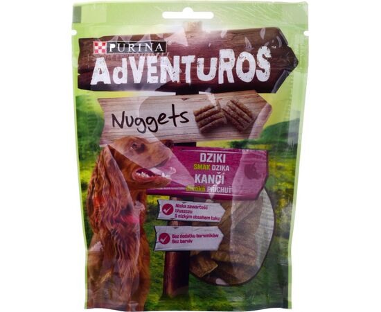 PURINA NESTLE PURINA ADVENTUROS NUGGETS - DOG TREAT - 90G