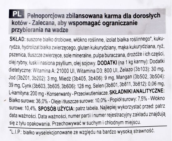 ROYAL CANIN LIGHT WEIGHT CARE CATS DRY FOOD ADULT 1.5 KG