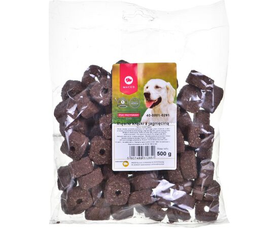 MACED MEATBALLS WITH LAMB - DOG BISCUITS - 500 G