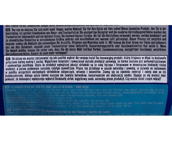 DOLINA NOTECI SUPERFOOD LAMB - DRY CAT FOOD - 1 KG