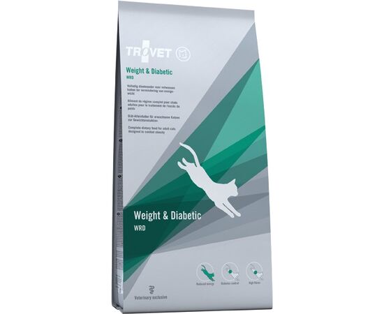 TROVET WEIGHT & DIABETIC 3 KG ADULT POULTRY, RICE
