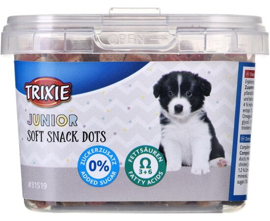 TRIXIE JUNIOR DOTS- DOG TREAT - 140G