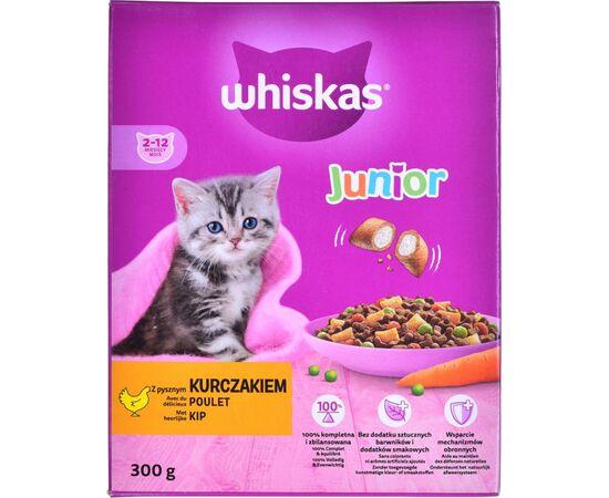 WHISKAS ?WHISKAS 5900951014079 CATS DRY FOOD 300 G KITTEN CHICKEN