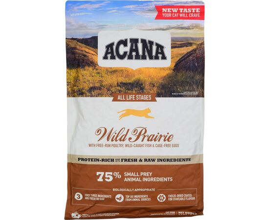 ACANA WILD PRAIRIE CAT - DRY CAT FOOD - 4,5KG