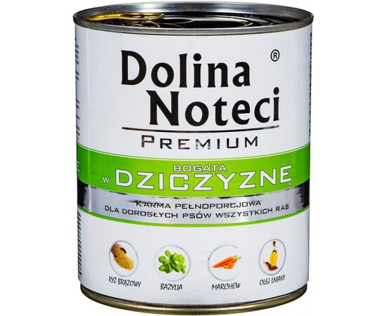 DOLINA NOTECI 5902921300038 DOGS MOIST FOOD VENISON 800 G