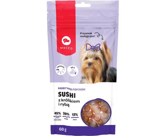 MACED SUSHI RABBIT WITH FISH - 60 G