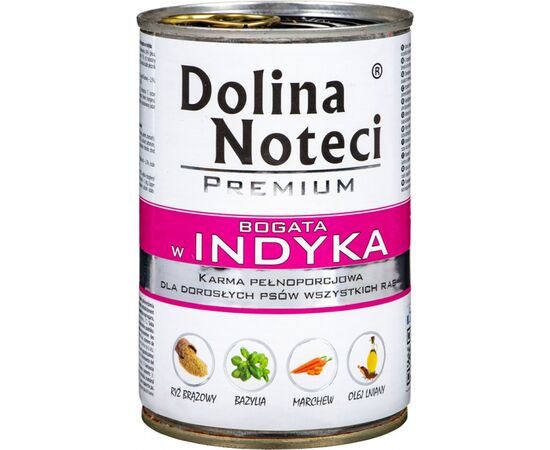 DOLINA NOTECI 5902921301295 DOGS MOIST FOOD TURKEY 400 G