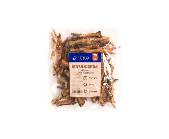PETMEX DOG CHEW CHICKEN PAW 500G