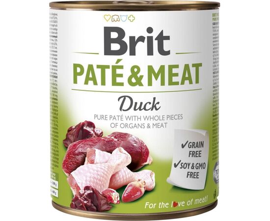 BRIT PATÉ & MEAT WITH DUCK - 800G