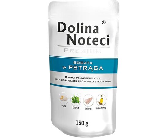 DOLINA NOTECI PREMIUM RICH IN TROUT - WET DOG FOOD - 150G