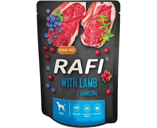 DOLINA NOTECI RAFI WITH LAMB, BLUEBERRIES, CRANBERRIES - WET DOG FOOD 300 G