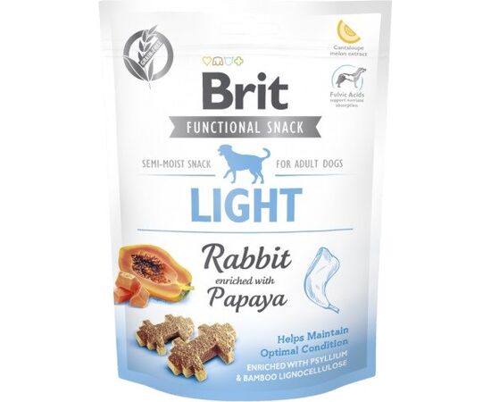 BRIT FUNCTIONAL SNACK LIGHT RABBIT - DOG TREAT - 150G