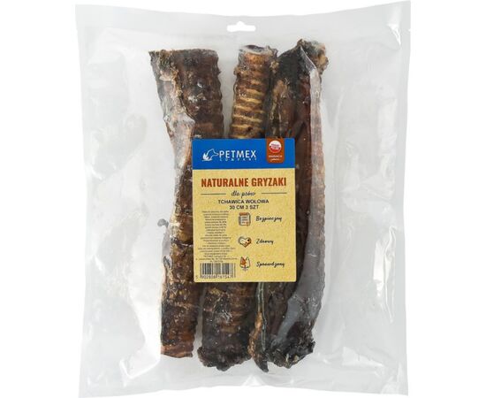 PETMEX DOG CHEW PETMEX BEEF TRACHEA 30CM 3PC