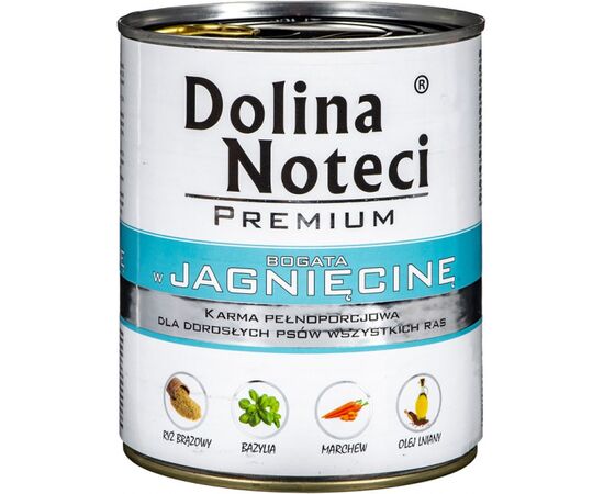 DOLINA NOTECI PREMIUM RICH IN LAMB - WET DOG FOOD - 800G