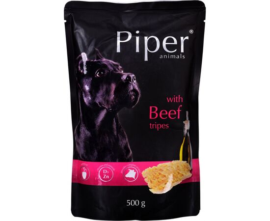 DOLINA NOTECI PIPER WITH BEEF STOMACHS - WET DOG FOOD 500 G