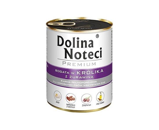 DOLINA NOTECI 5902921300052 DOGS MOIST FOOD BEEF, CRANBERRY, PORK, RABBIT ADULT 800 G