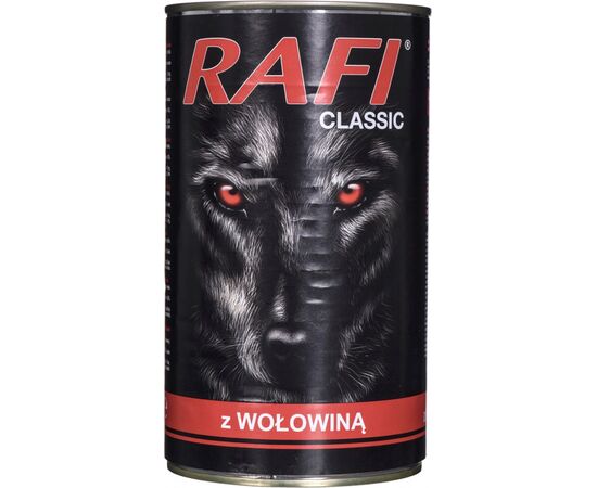 DOLINA NOTECI RAFI CLASSIC WITH BEEF - WET DOG FOOD 1240 G