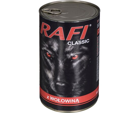 DOLINA NOTECI RAFI CLASSIC WITH BEEF - WET DOG FOOD 1240 G