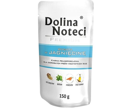 DOLINA NOTECI PREMIUM RICH IN LAMB - WET DOG FOOD - 150G