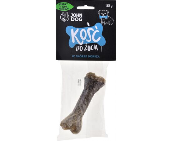 JOHN DOG CHEWING BONE WITH COD - DOG CHEW - 12 CM