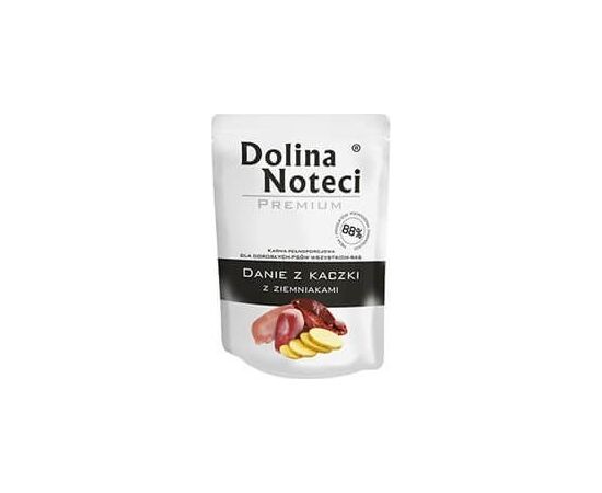 DOLINA NOTECI PREMIU DUCK DISH WITH POTATOES - WET DOG FOOD - 300G