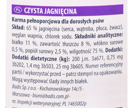 ANIMONDA GRANCARNO SINGLE PROTEIN FLAVOR: LAMB - 800G CAN