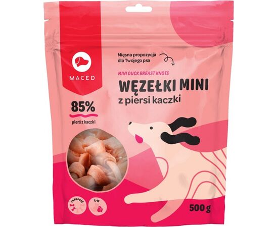 MACED DUCK KNOTS - DOG TREAT - 500G