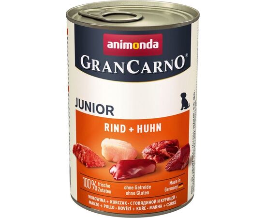 ANIMONDA GRANCARNO ORIGINAL BEEF, CHICKEN JUNIOR 400 G