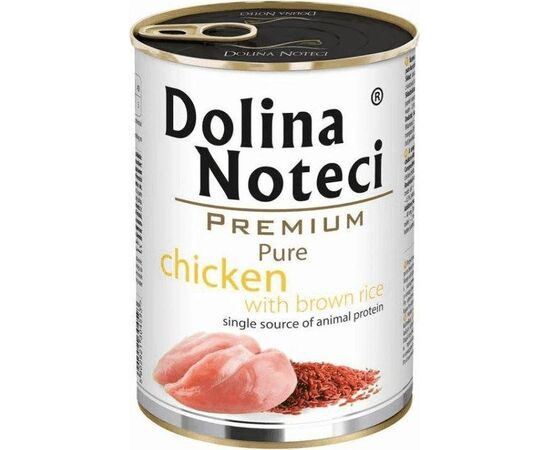 DOLINA NOTECI PREMIUM PURE RICH IN CHICKEN WITH RICE - WET DOG FOOD - 400G